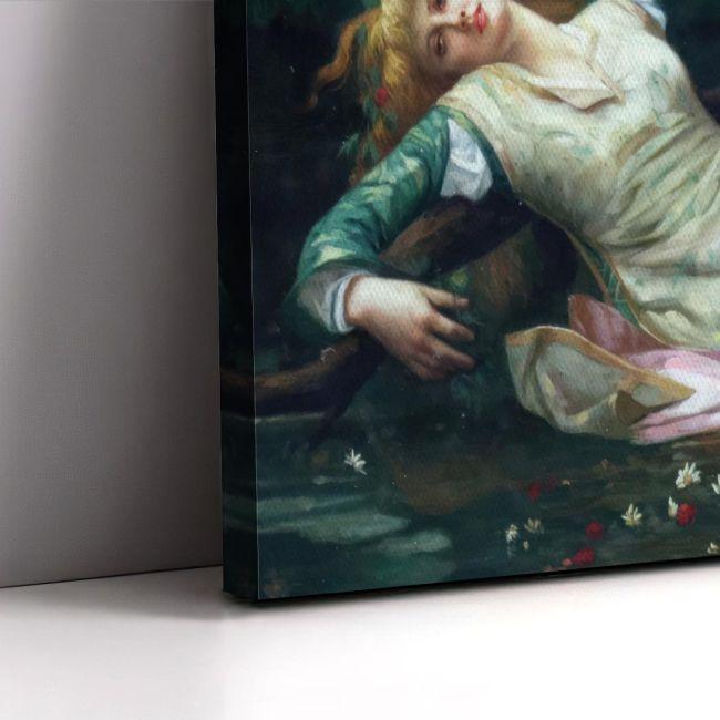 Canvas print Ophelia, Cabanel A