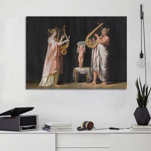 Πίνακας ζωγραφικής Heratus & Pindar Antonio Canova Καμβάς τελαρωμένος