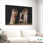 Canvas print Heratus & Pindar, Antonio Canova