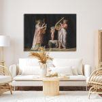 Canvas print Heratus & Pindar, Antonio Canova