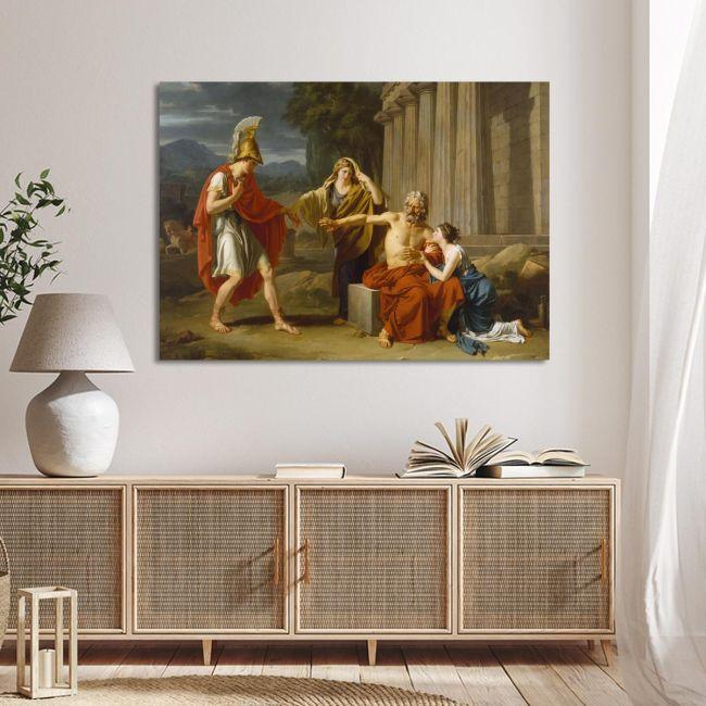 Πίνακας ζωγραφικής Oedipus at Colonus Jean Antoine Théodore Giroust Καμβάς τελαρωμένος