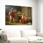 Canvas print Oedipus at Colonus, Jean Antoine Théodore Giroust