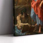 Canvas print Hercules at the crossroads, Annibale Carracci
