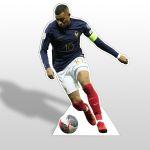 Kylian mbappe wooden decorative figure