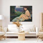 Canvas print Nude, Armand Seguin