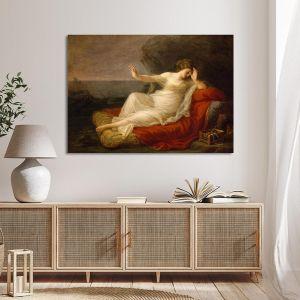 Πίνακας ζωγραφικής Ariadne abandoned by Theseus Angelica Kauffman Καμβάς τελαρωμένος Όψη 1 2