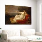 Canvas print Ariadne abandoned by Theseus, Angelica Kauffman