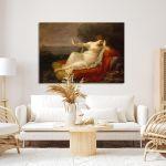 Canvas print Ariadne abandoned by Theseus, Angelica Kauffman