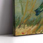 Πίνακας ζωγραφικής Kingfisher by the waterside Vincent Van Gogh  Αφίσα πόστερ με μαύρη κορνίζα