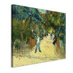 Canvas print Public garden in Arles, Vincent van Gogh