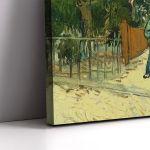 Canvas print Public garden in Arles, Vincent van Gogh