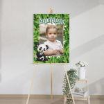 Canvas print baptism, Panda bear