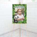 Canvas print baptism, Panda bear