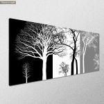 Canvas print, Trees, panoramic
