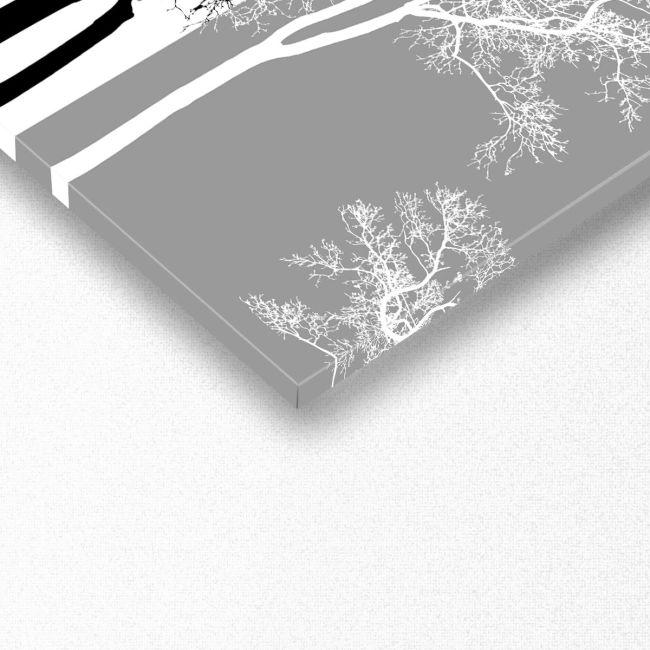 Πίνακας σε καμβά Trees, πανοραμικός