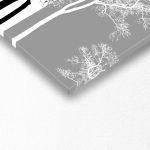 Canvas print, Trees, panoramic