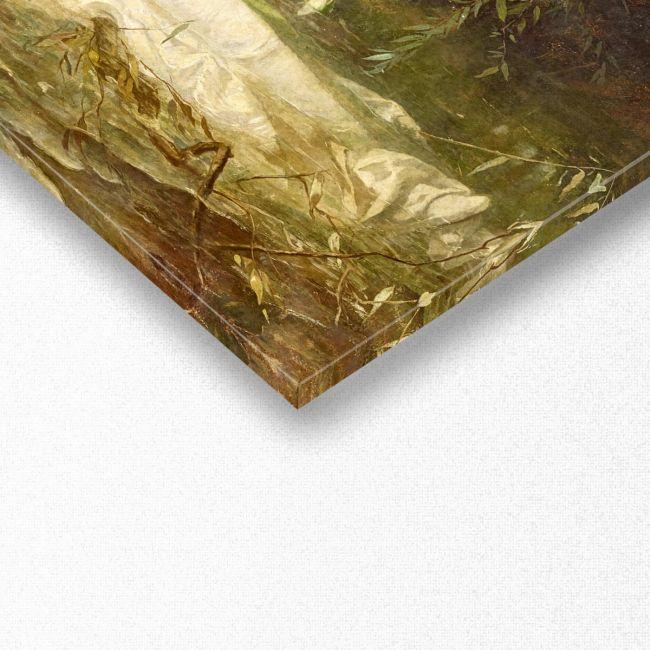 Canvas print Ophelia, Friedrich Wilhelm Theodor Heyse, panoramic