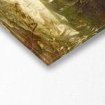 Canvas print Ophelia, Friedrich Wilhelm Theodor Heyse, panoramic