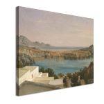 Πίνακας ζωγραφικής Lindos Rhodes Leighton Frederic Καμβάς τελαρωμένος