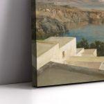 Πίνακας ζωγραφικής Lindos Rhodes Leighton Frederic  Αφίσα πόστερ με μαύρη κορνίζα