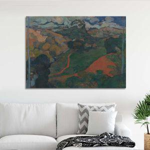 Canvas print Landscape on Martinique, Laval Charles