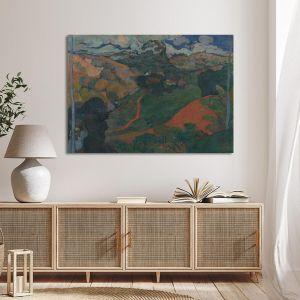 Canvas print Landscape on Martinique Laval Charles Framed canvas View 1 2