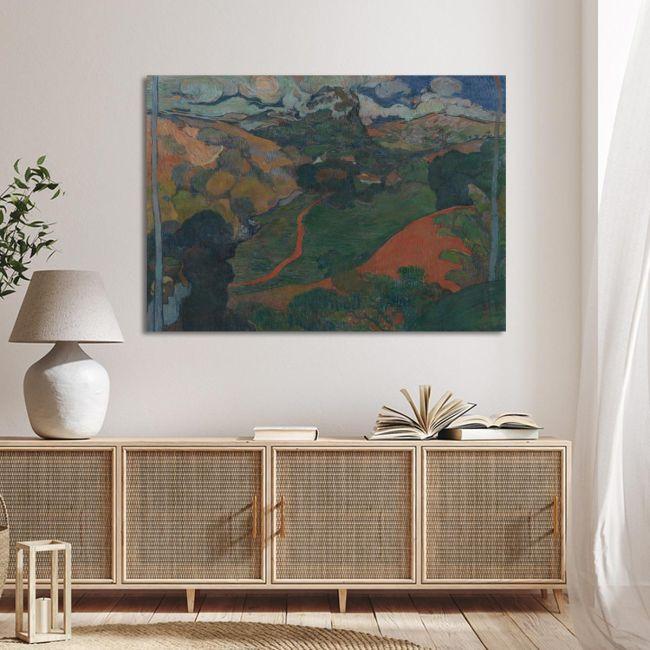 Canvas print Landscape on Martinique, Laval Charles