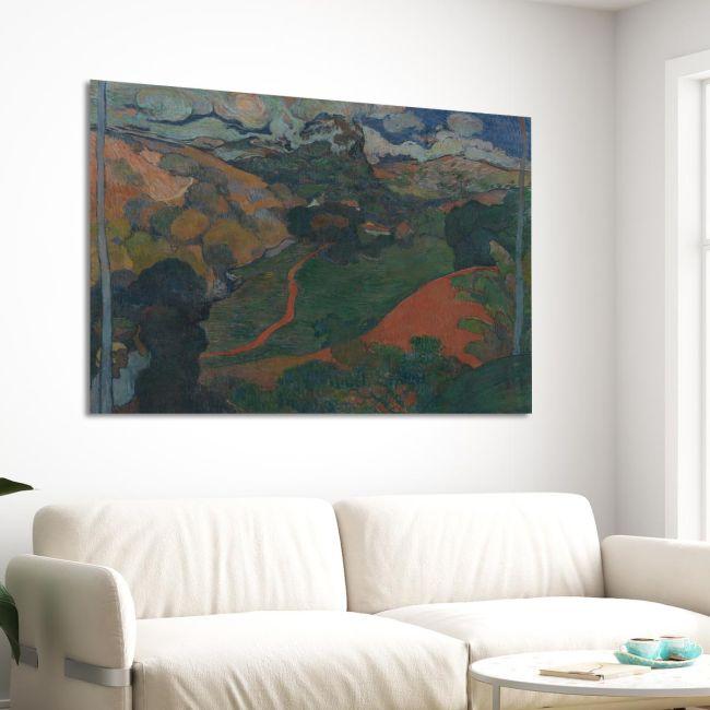 Canvas print Landscape on Martinique, Laval Charles