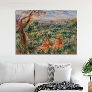Canvas print Landscape (Paysage), Renoir A.