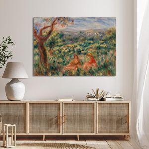 Πίνακας ζωγραφικής Landscape (Paysage) Renoir A. Καμβάς τελαρωμένος Όψη 1 2