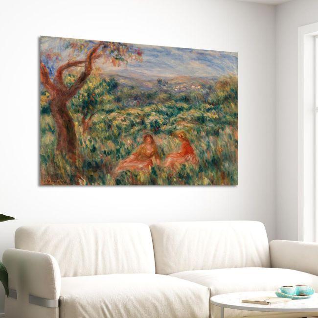 Canvas print Landscape (Paysage), Renoir A.