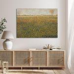 Canvas print La Luzerne, Saint-Denis, Seurat G.