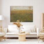 Canvas print La Luzerne, Saint-Denis, Seurat G.