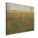 Canvas print La Luzerne, Saint-Denis, Seurat G.