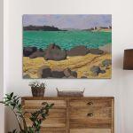 Canvas print Ride to Ploumanach, Vallotton F.