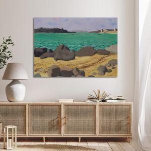 Canvas print Ride to Ploumanach Vallotton F. Framed canvas View 1 2