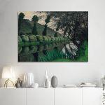 Canvas print Seine river, Vallotton F.