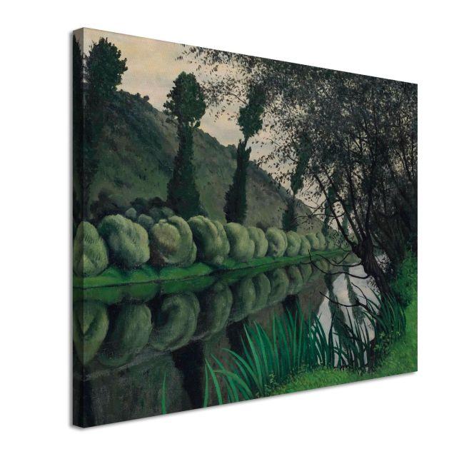 Canvas print Seine river, Vallotton F.