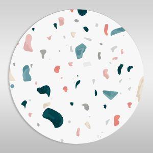 Wooden figure terrazzo pattern 2