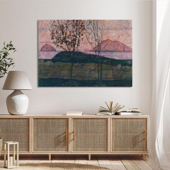 Πίνακας ζωγραφικής Setting sun Schiele E. Καμβάς τελαρωμένος