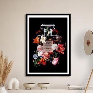 Coco parfume, poster