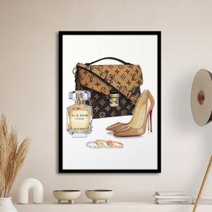 Full accessories, poster