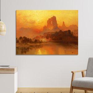 Canvas print The golden hour, Moran T.