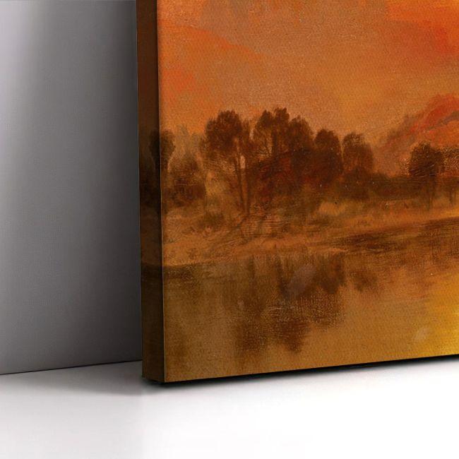Canvas print The golden hour, Moran T.
