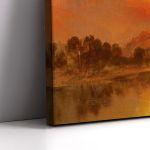 Canvas print The golden hour, Moran T.