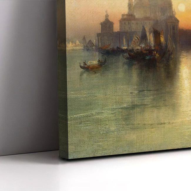 Canvas print View of Venice, Moran T.