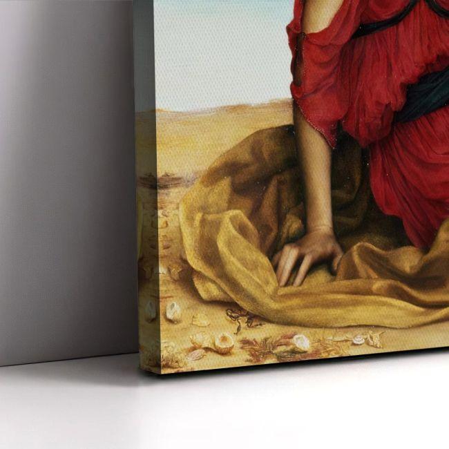 Canvas print Ariadne at Naxos, Evelyn De Morgan