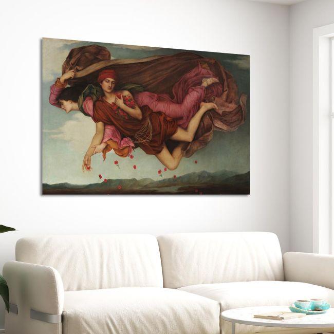 Πίνακας ζωγραφικής Night and Sleep Evelyn De Morgan Καμβάς τελαρωμένος