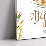 Canvas print baptism, Little lion king