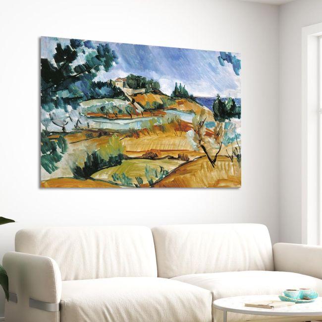 Canvas print Ariadne at Naxos, Evelyn De Morgan